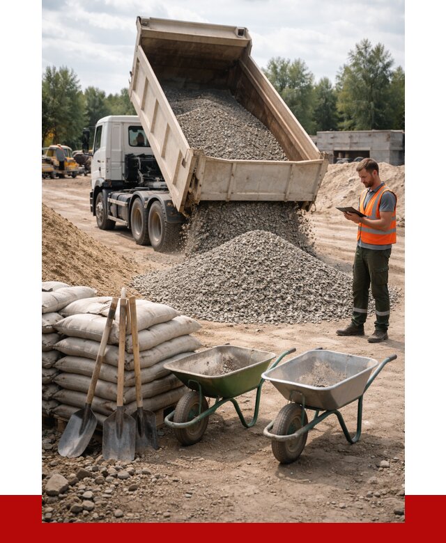 Доставка нерудных материалов в Владимире от 1245 руб. | ПРОНЕРУДВдм