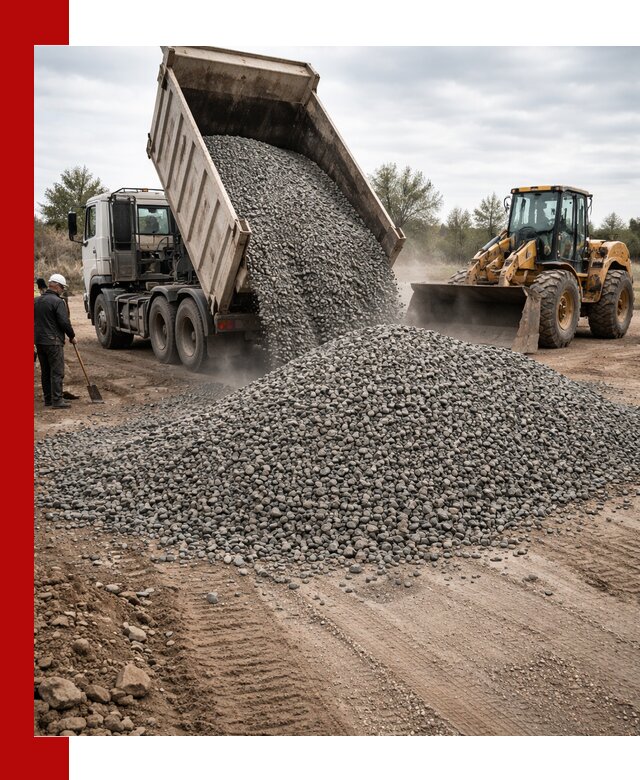 Гранитный щебень фракция 10-20 с доставкой в Владимире