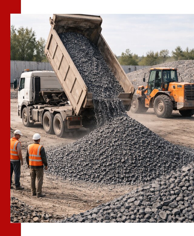 Доставка и продажа щебня габбро-диабаза в Владимире