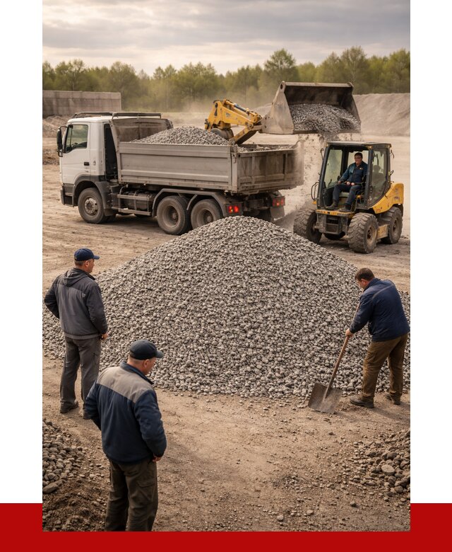 Гравийный щебень фракция 5-20 в Владимире от 2490 р. ПРОНЕРУДВдм