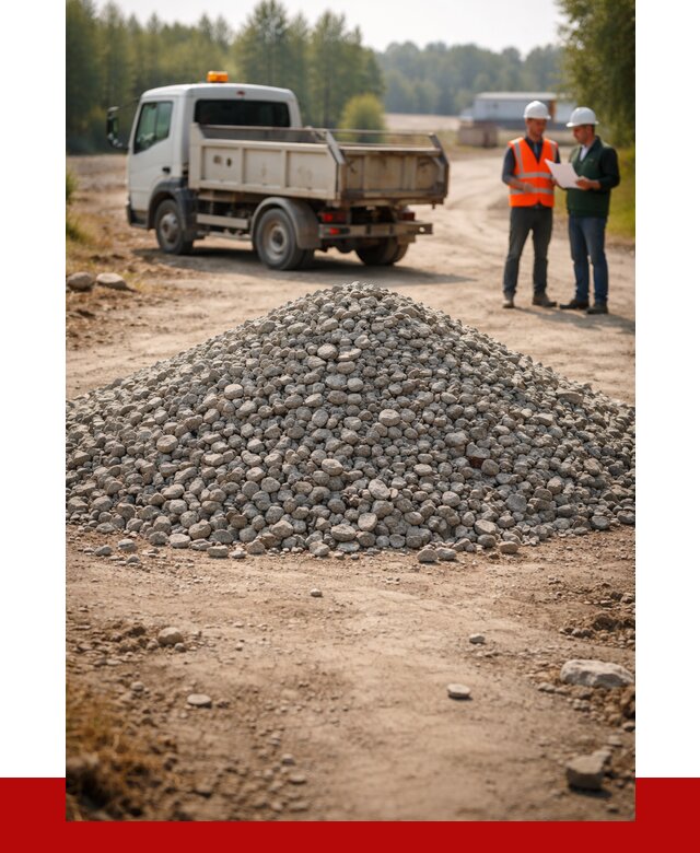 Гравийный щебень фракция 20-40 в Владимире от 1245 р. | ПРОНЕРУДВдм