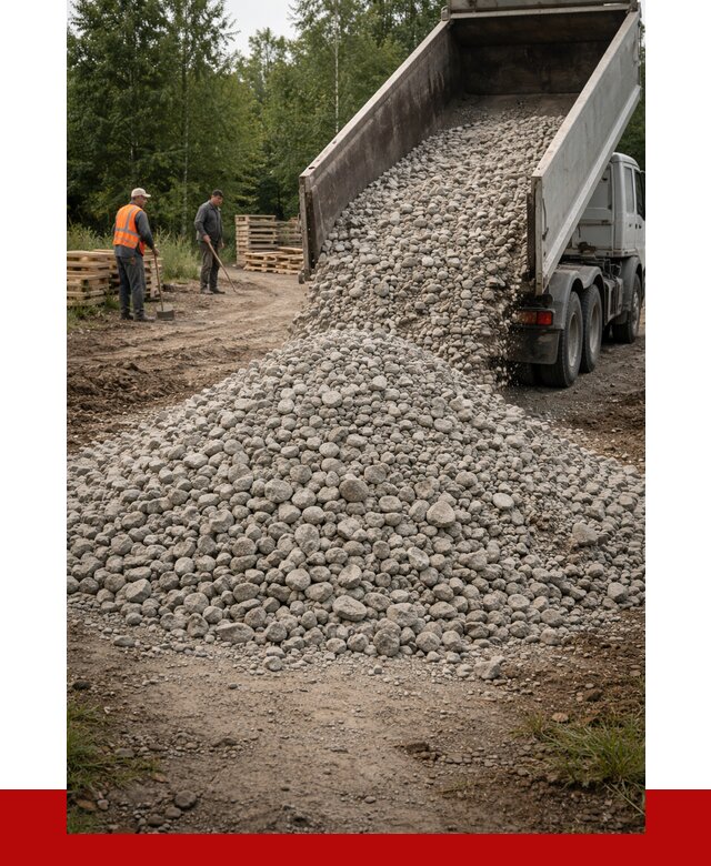 гравийный щебень фракция 70-120 в Владимире от 2542 р. ПРОНЕРУДВдм