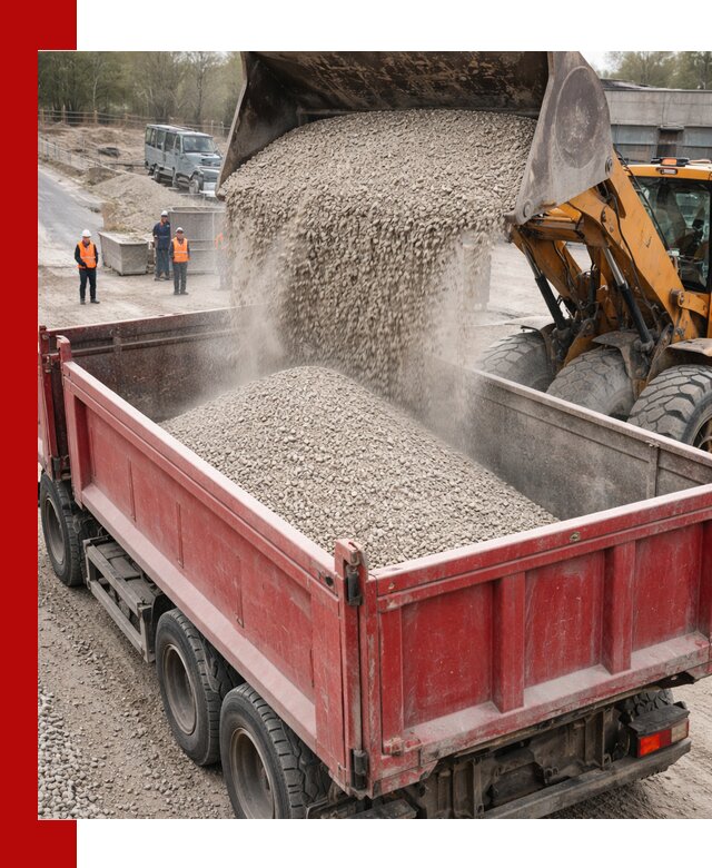 Купить известняковый щебень фракции 0-5 с доставкой в Владимире