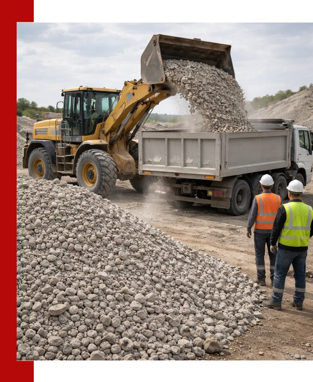 Доломитовый щебень фракция 40–71 доставка и продажа в Владимире
