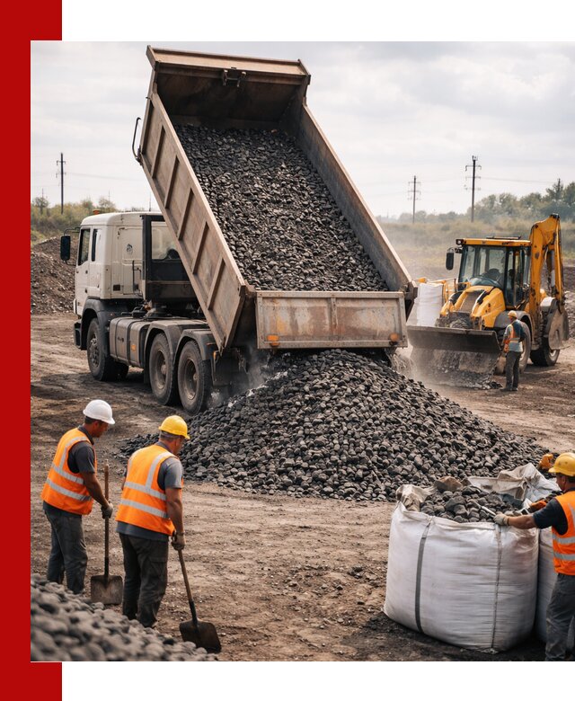 Шлаковый щебень фракция 40-70 с доставкой в Владимире