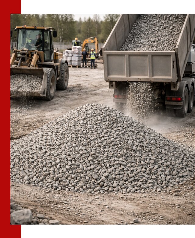 Вторичный щебень фракции 5-20 в Владимире — доставка и продажа крупнотоннажно