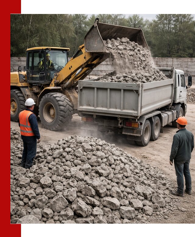 Вторичный щебень фракция 70–150 в Владимире с доставкой