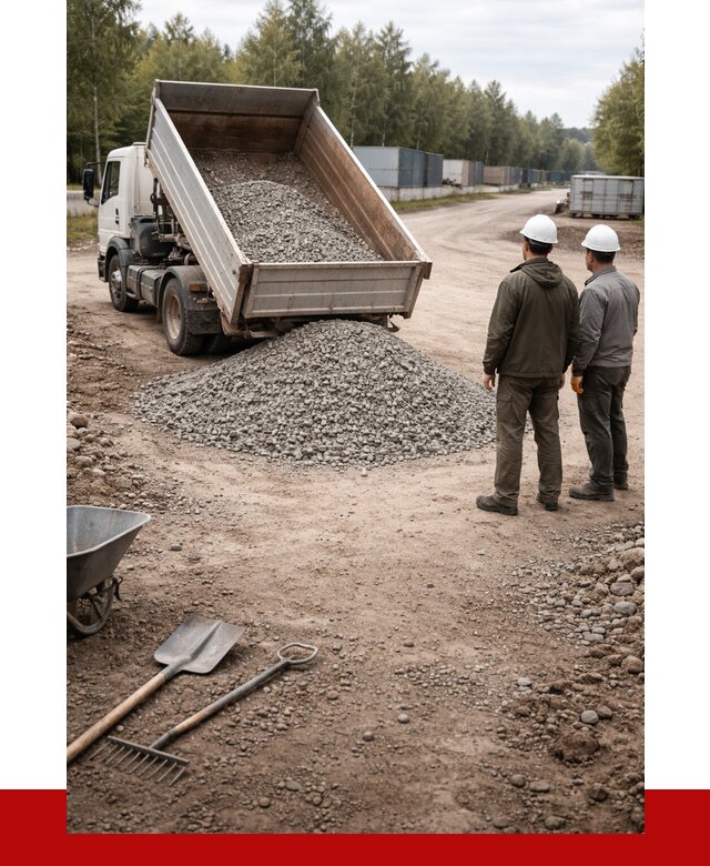 Бетонный щебень фракция 5-20 в Владимире от 3320 р., ПРОНЕРУДВдм