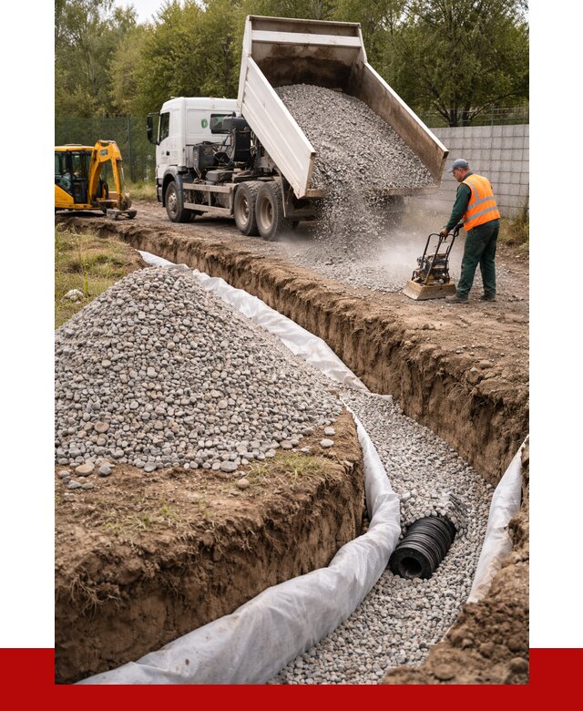Щебень для дренажа в Владимире от 1919 р., ПРОНЕРУДВдм доставка