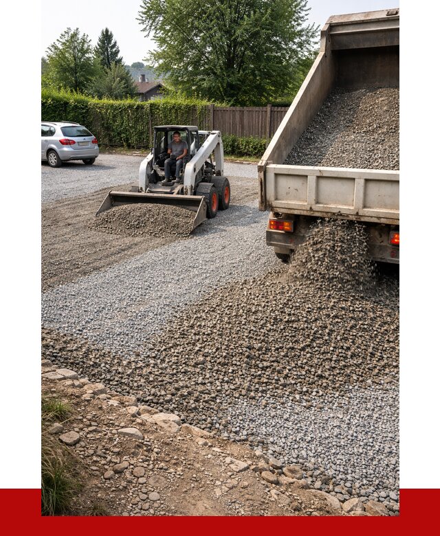 Щебень для парковки в Владимире с доставкой от 1245 р.| ПРОНЕРУДВдм