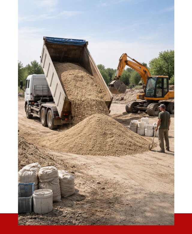 Купить речной песок в Владимире от 1245 р. за куб | ПРОНЕРУДВдм