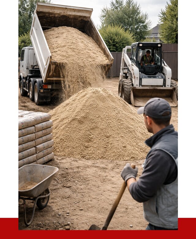 Мытый речной песок с доставкой в Владимире от 1504 р. | ПРОНЕРУДВдм