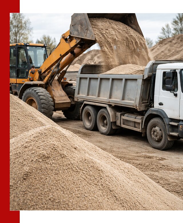 Доставка сеяного песка в Владимире оптом и в розницу
