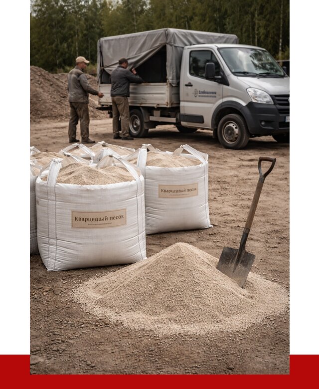 Кварцевый песок для пескоструя в Владимире от 4669 р. | ПРОНЕРУДВдм
