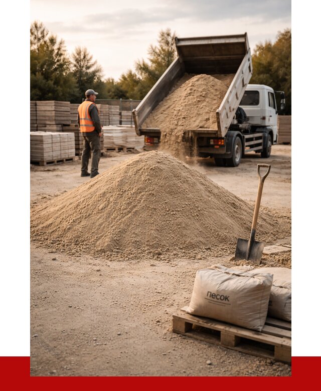 Купить сухой песок в Владимире с доставкой от 2490 р. | ПРОНЕРУДВдм