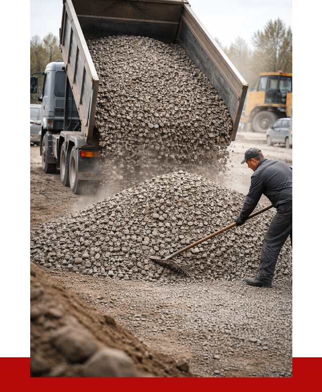 Гравий фракция 20-40 в Владимире от 2594 р. доставка | ПРОНЕРУДВдм