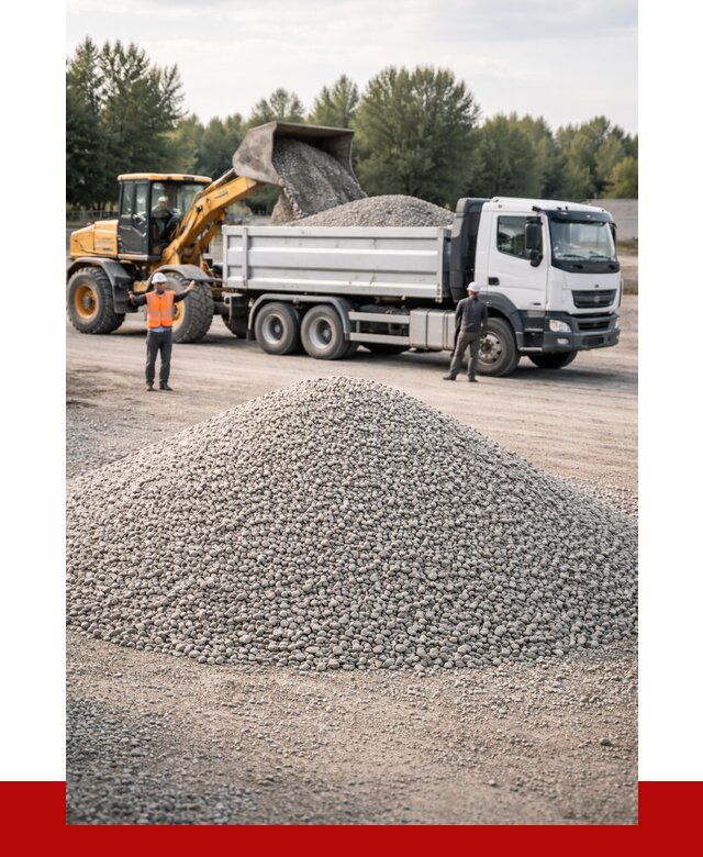 Купить мытый гравий в Владимире от 3631 р, доставка ПРОНЕРУДВдм
