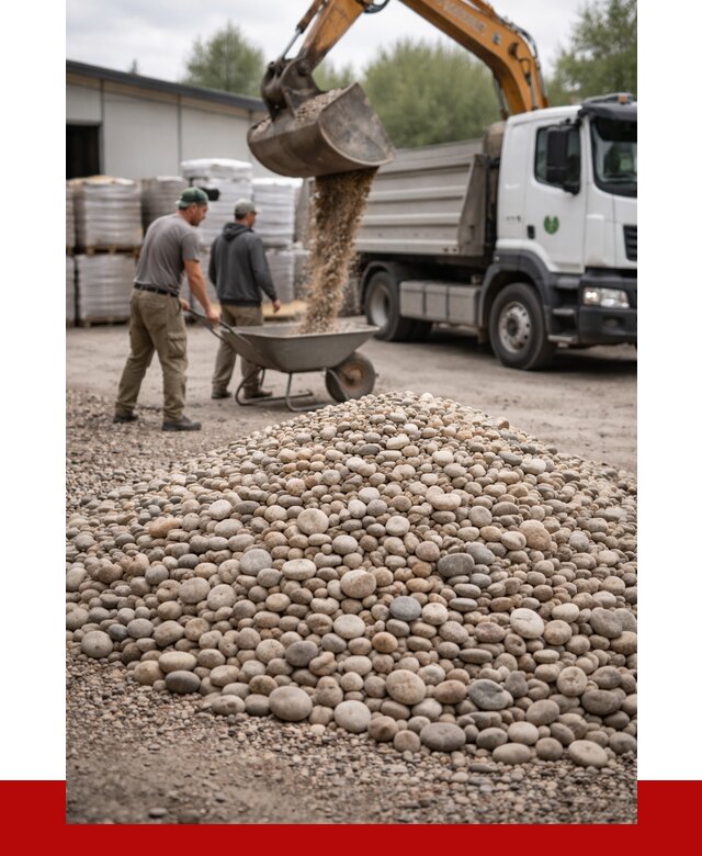 Галька декоративная в Владимире от 3320 р. за куб | ПРОНЕРУДВдм