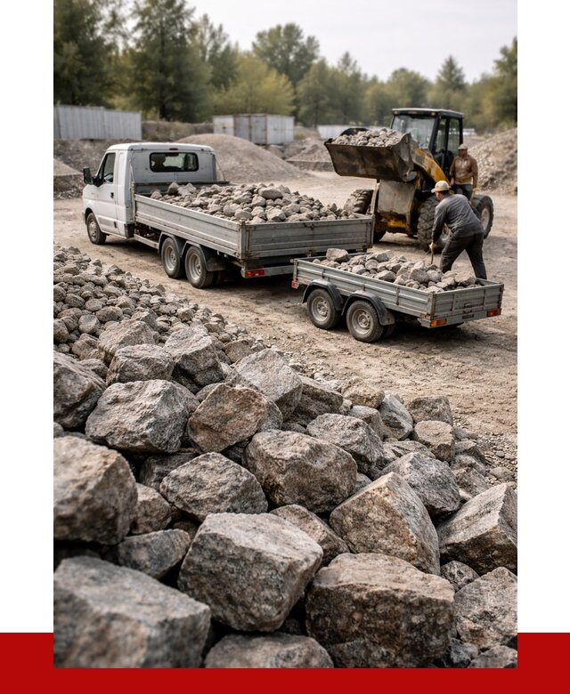 Купить бутовый камень гранитный в Владимире от 2905 р. | ПРОНЕРУДВдм