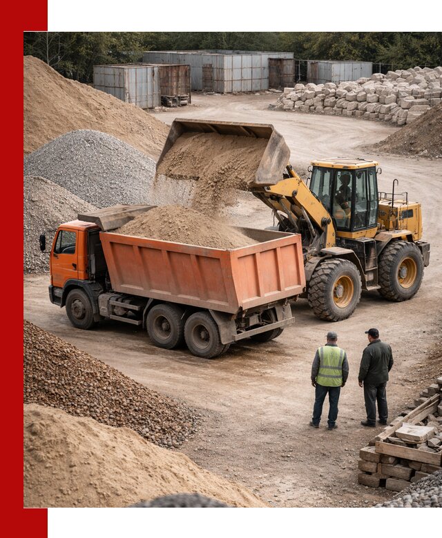 Доставка сыпучих смесей и смесей для стройки в Владимире