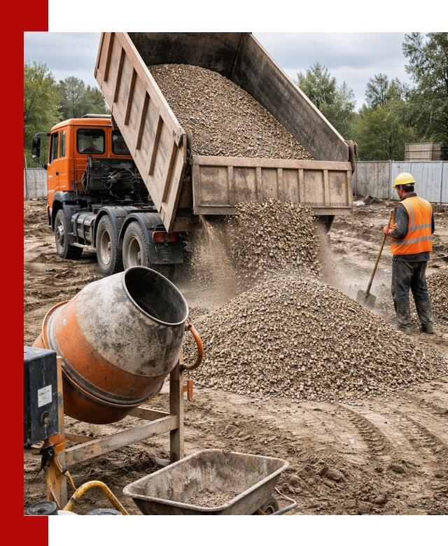 Опгс для бетона с доставкой самосвалом в Владимире от производителя