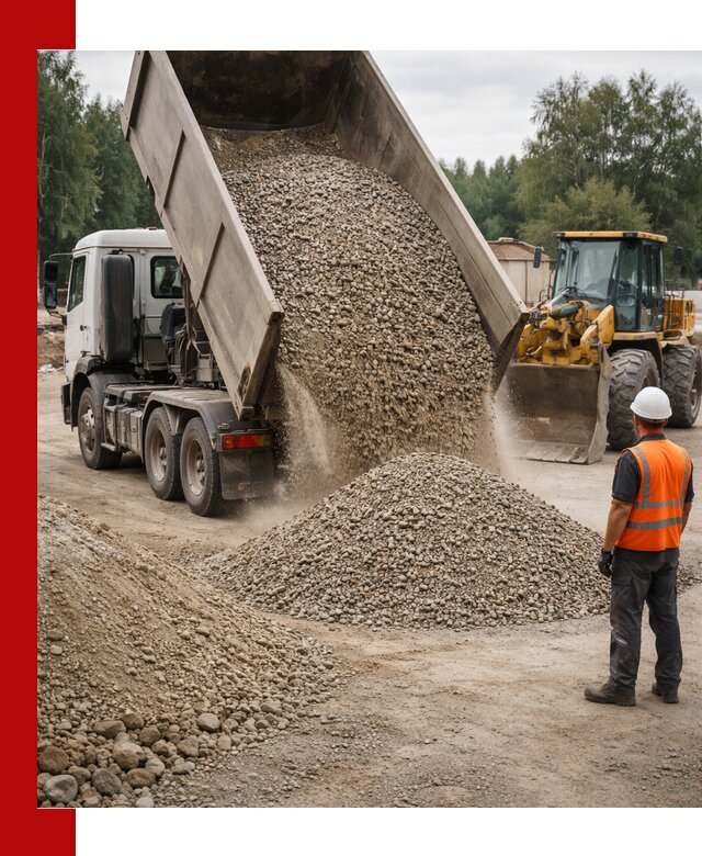 Доставка щпс в Владимире — щебеночно-песчаная смесь под заборы и дорожки