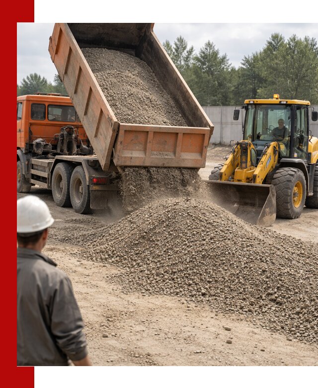 Доставка щпс С8 самосвалами в Владимире от производителя