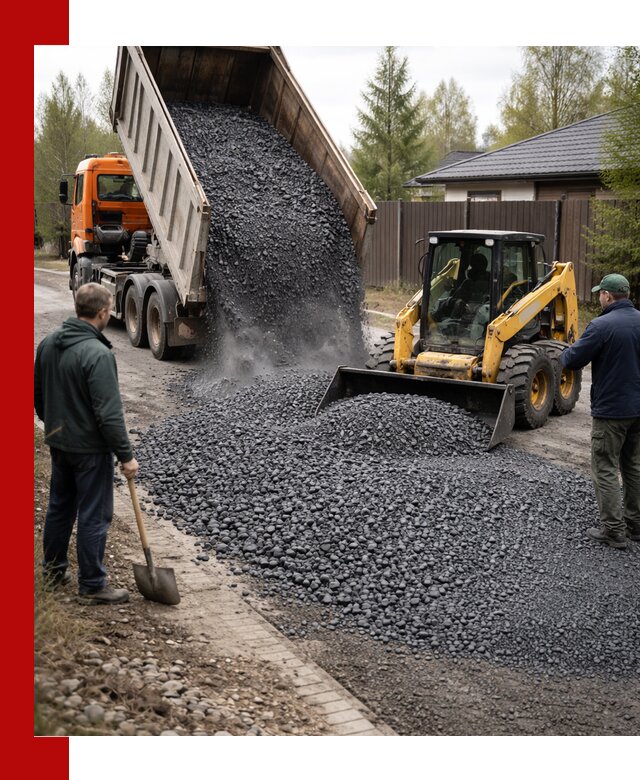 Крошка габбро с доставкой в Владимире для строительных работ