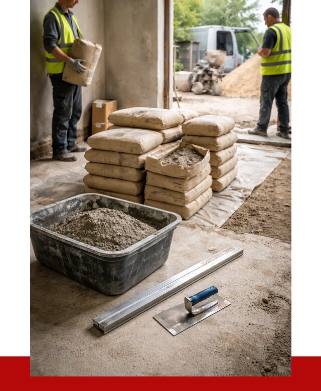 Купить сухую смесь для стяжки в Владимире от 4669 р. | ПРОНЕРУДВдм