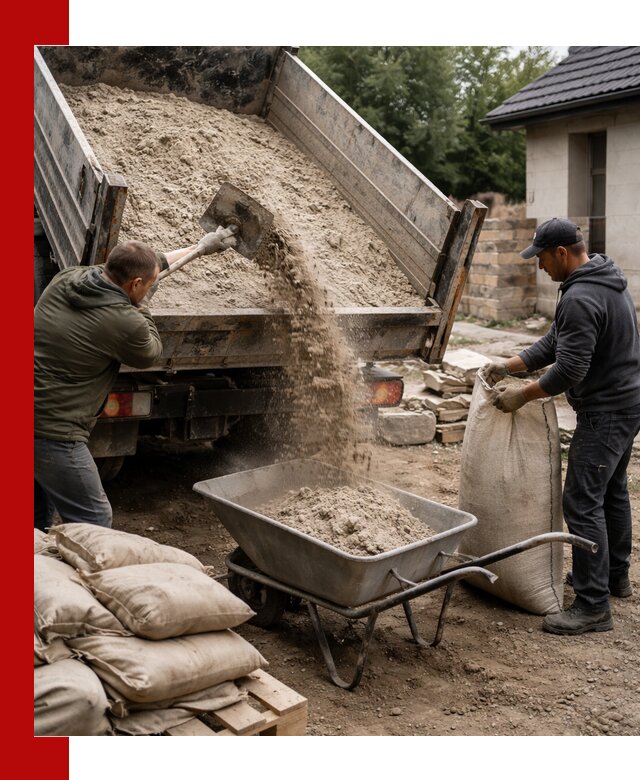 Качественная сухая смесь для кладки с доставкой в Владимире