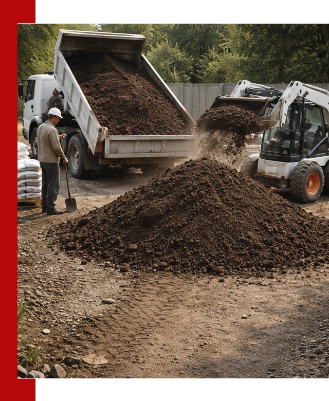 Доставка растительного грунта в Владимире от производителя оптом и в розницу