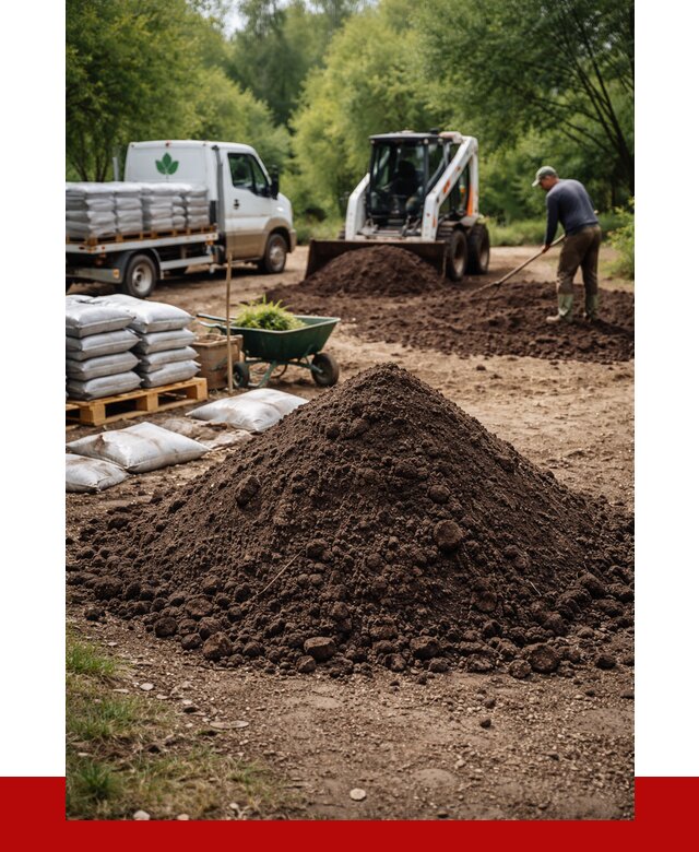 Грунт для озеленения с доставкой в Владимире от 1868 р. | ПРОНЕРУДВдм