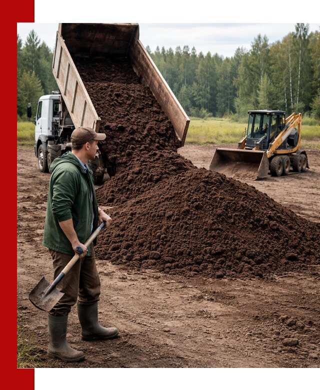 Купить верховой торф с доставкой в Владимире для садоводства и растений