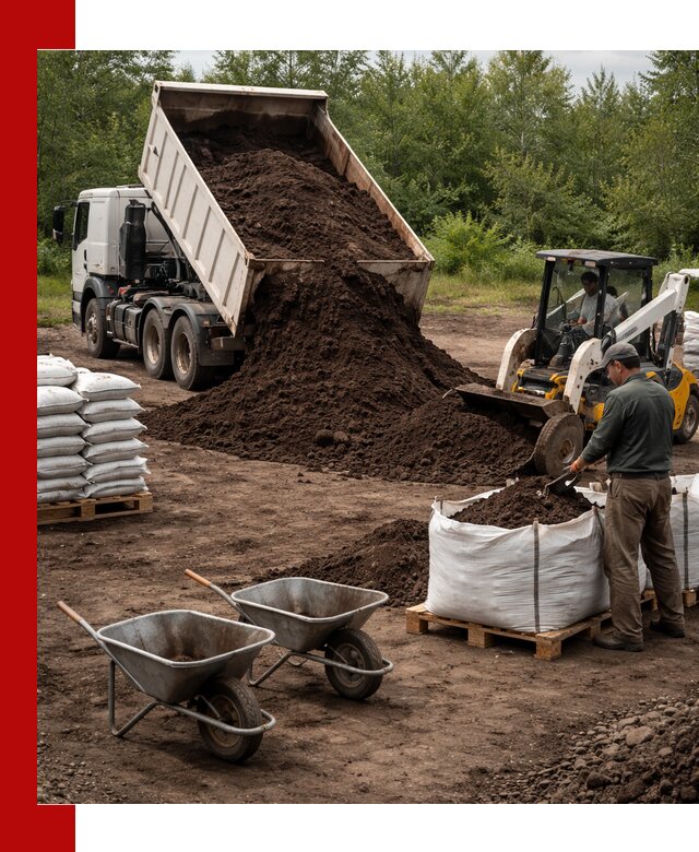 Доставка и продажа торфогрунта в Владимире оптом и в розницу