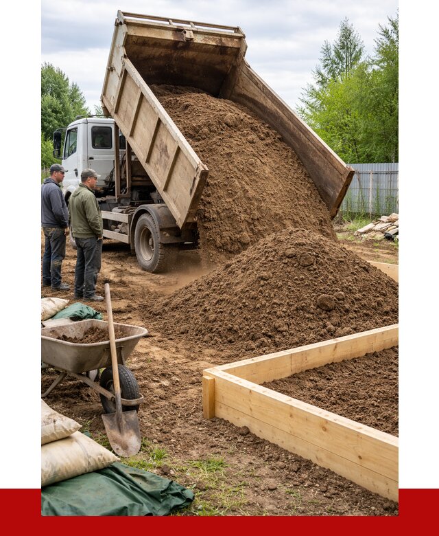Торфо песчаная смесь в Владимире с доставкой от 1919 р. | ПРОНЕРУДВдм