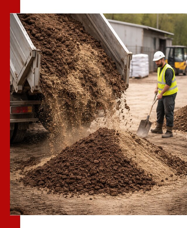 Доставка торфо-песчаной смеси в Владимире для строительства и озеленения