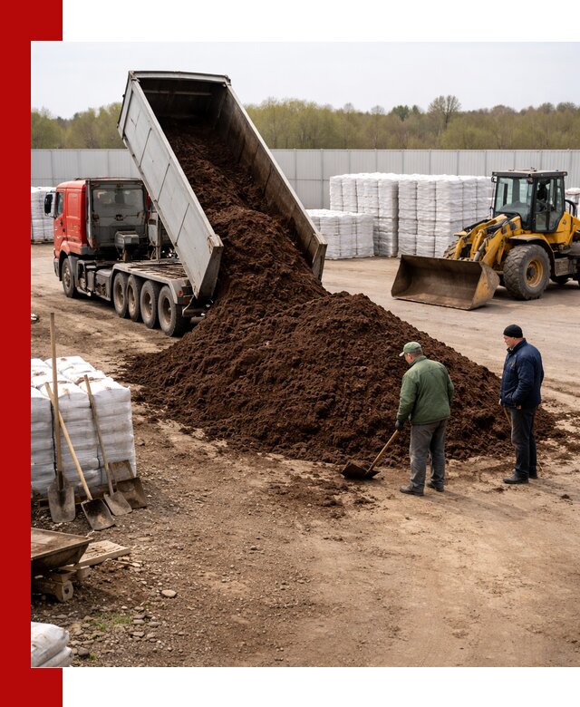 Доставка торфяных смесей оптом и в розницу в Владимире
