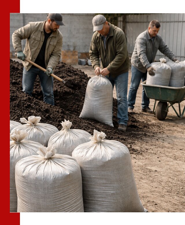 Купить чернозем в мешках с доставкой в Владимире