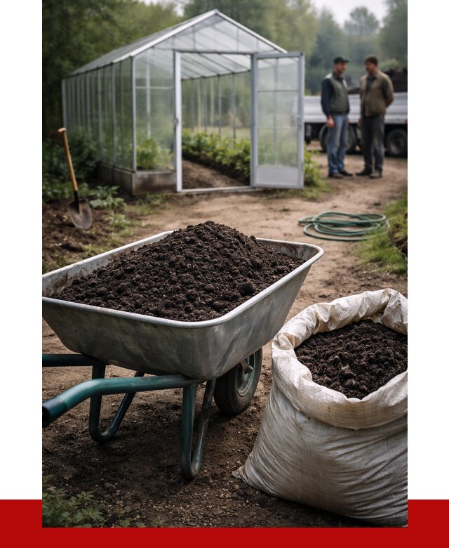 Чернозем для теплицы в Владимире с доставкой от 1556 р. | ПРОНЕРУДВдм