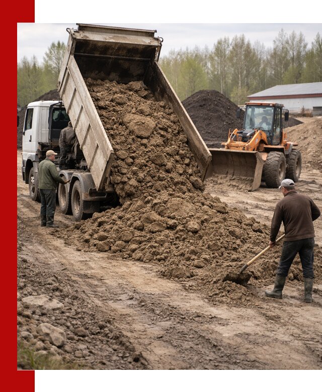 Доставка глин и суглинков в Владимире оптом и вкрай