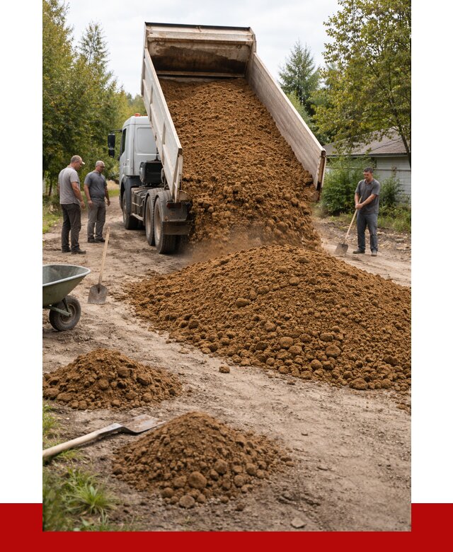 Купить суглинок с доставкой в Владимире от 2594 р. за куб | ПРОНЕРУДВдм