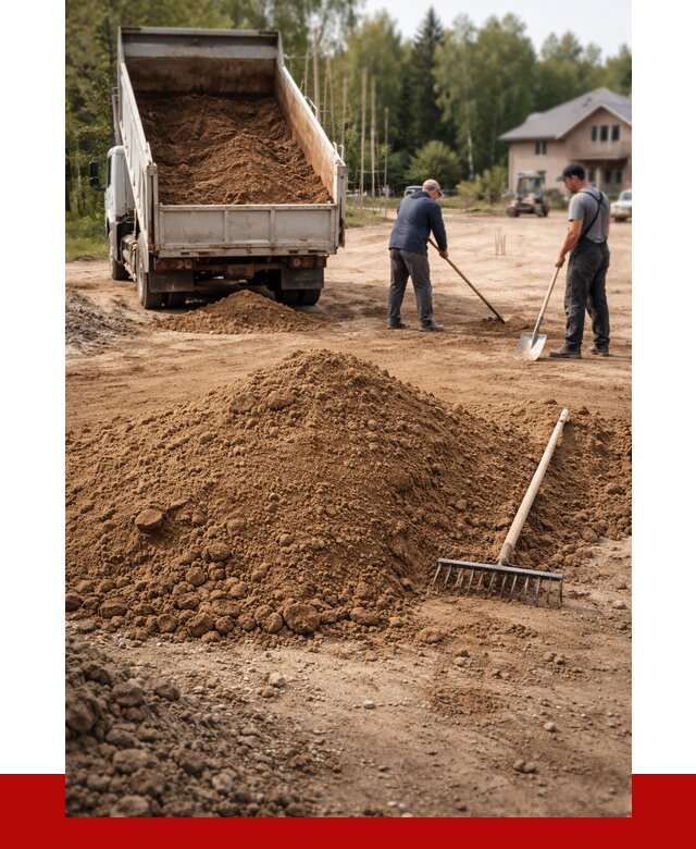 Суглинок для планировки в Владимире с доставкой от 4358 р. | ПРОНЕРУДВдм