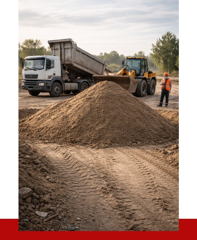 Купить песчаный грунт с доставкой в Владимире от 4358 р. | ПРОНЕРУДВдм