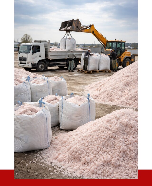 Калийная соль оптом с доставкой в Владимире от 6433 р. | ПРОНЕРУДВдм