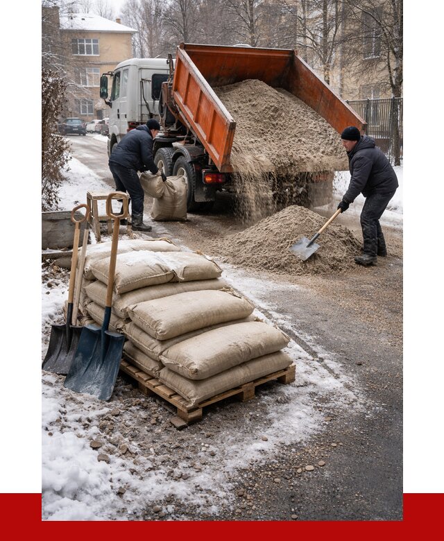 Противогололедные материалы оптом в Владимире от 4358 р. | ПРОНЕРУДВдм