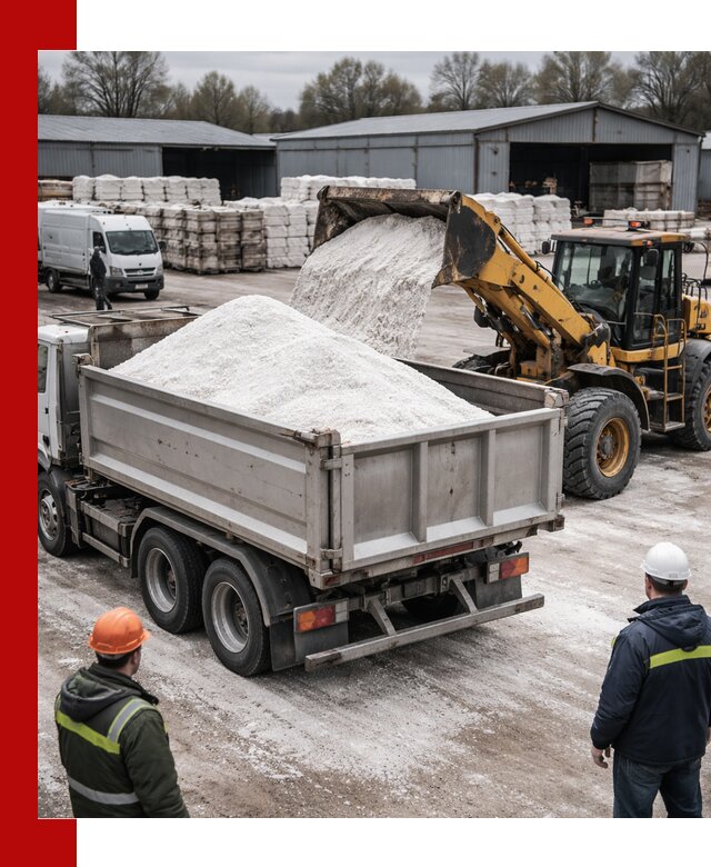 Поставка технической соли с доставкой в Владимире