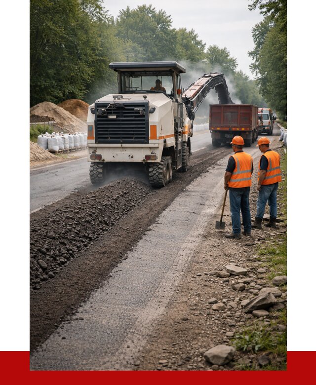 Фрезерованный асфальт в Владимире от 2283 р./куб. | ПРОНЕРУДВдм