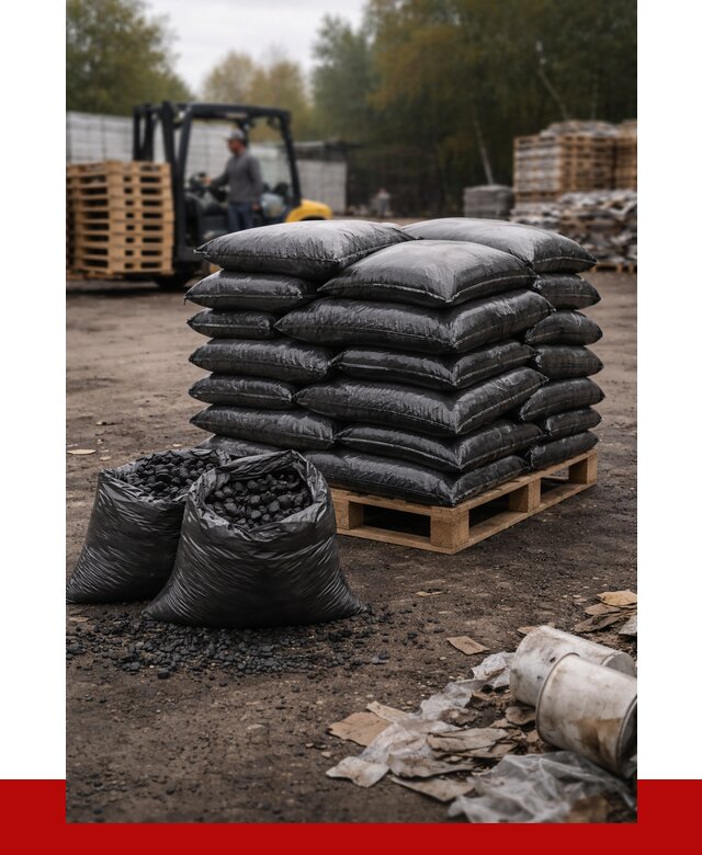 Купить уголь в мешках с доставкой в Владимире от 7781 р. | ПРОНЕРУДВдм