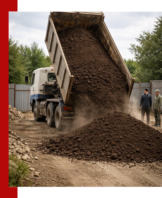 Доставка самосвалом 10 кубов в Владимире быстро и надёжно