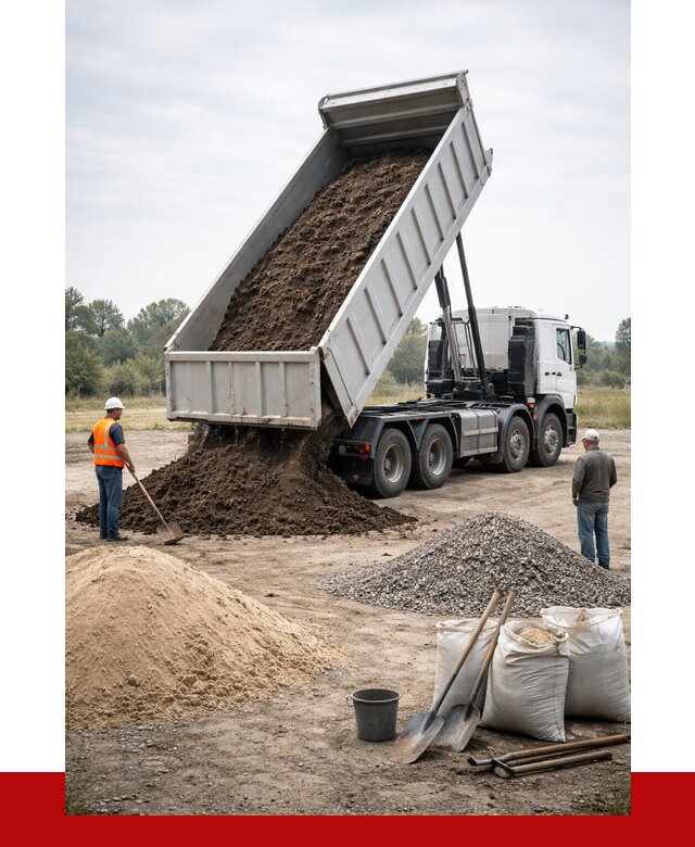 Доставка самосвалом 30 кубов в Владимире от 8819 р. | ПРОНЕРУДВдм